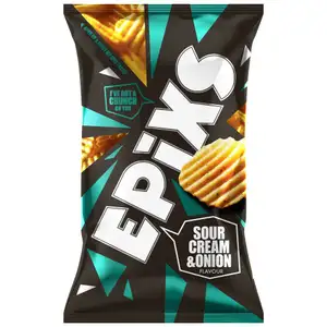 Sour Cream & Onion Crinkle Chips - Epixs
