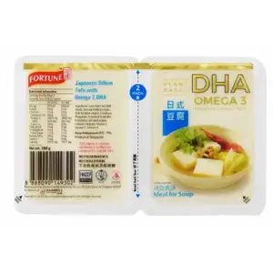 Japanese Silken Tofu with Omega 3 DHA - Fortune