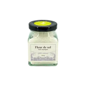 Flower of Salt in Glass Jar - Senteurs D'Angkor