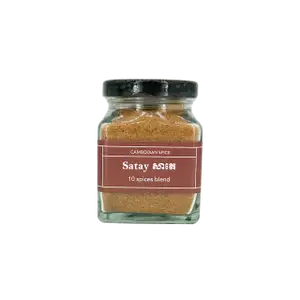 Satay Spice Blend in Glass Jar - Senteurs D'Angkor