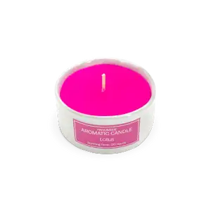 Lotus Candle in White Ceramic - Senteurs D'Angkor