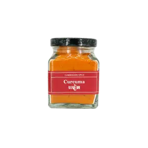 Curcuma in Glass Jar - Senteurs D'Angkor