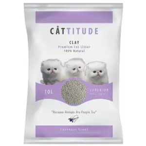 Lavender Scented Cat Litter - Cattitude