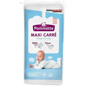 Cotton Maxi Squae for Face & Body - Pommette