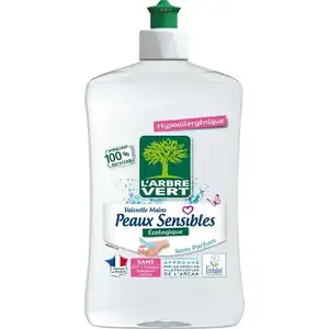Dishwashing Liquid for Sensitive Skin - L'Arbre Vert