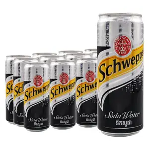Soda Water Can Pack X12 - Schweppes