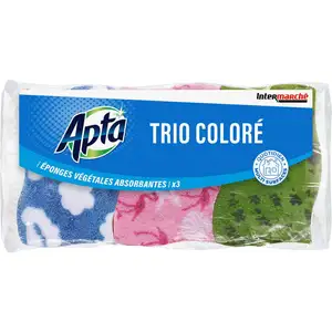 Trio Colors Sponge - Apta