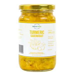 Turmeric Sauerkraut - Backyard Cafe