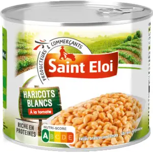 White Bean in Tomato Sauce - Saint Eloi
