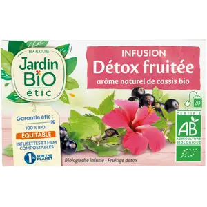 Organic Blackcurrant Fruity Detox Infusion - Jardin Bio