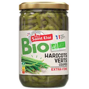 Organic Green Beans Extra Fine - Saint Eloi