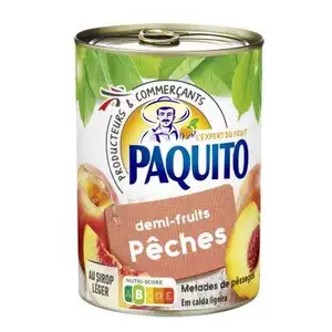 Peaches Halves in Light Syrup - Paquito