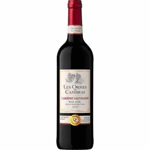 Les ormes de Cambras cabernet sauvignon red wine