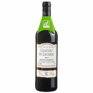 Chateau Lagarde organic red wine Bordeaux