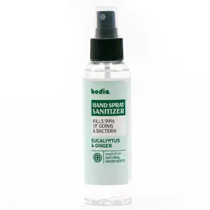 Hand Spray Sanitizer - Ginger & Eucalyptus - Bodia
