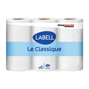 Classic White Toilet Paper - Labell