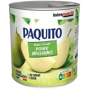 Pears in Light Syrup - Paquito