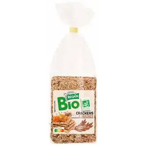 Organic 3 Seeds Crackers - Regain