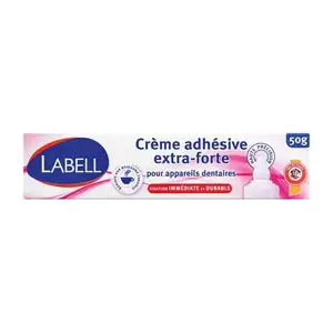 Adhesive Cream - Labell