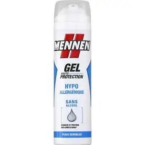 High Protection Hypoallergenic Alcohol-Free Gel for Sensitive Skin - Mennen