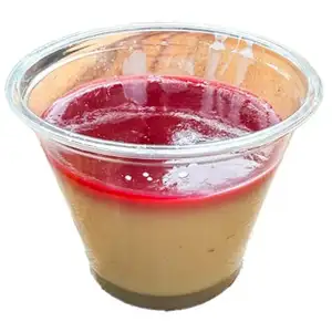 Raspberry Panna Cotta - Eric Kayser