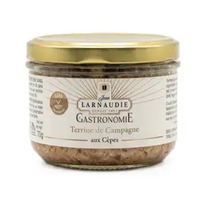 Duck Terrine With Porcini Mushrooms Gastronomie - Larnaudie