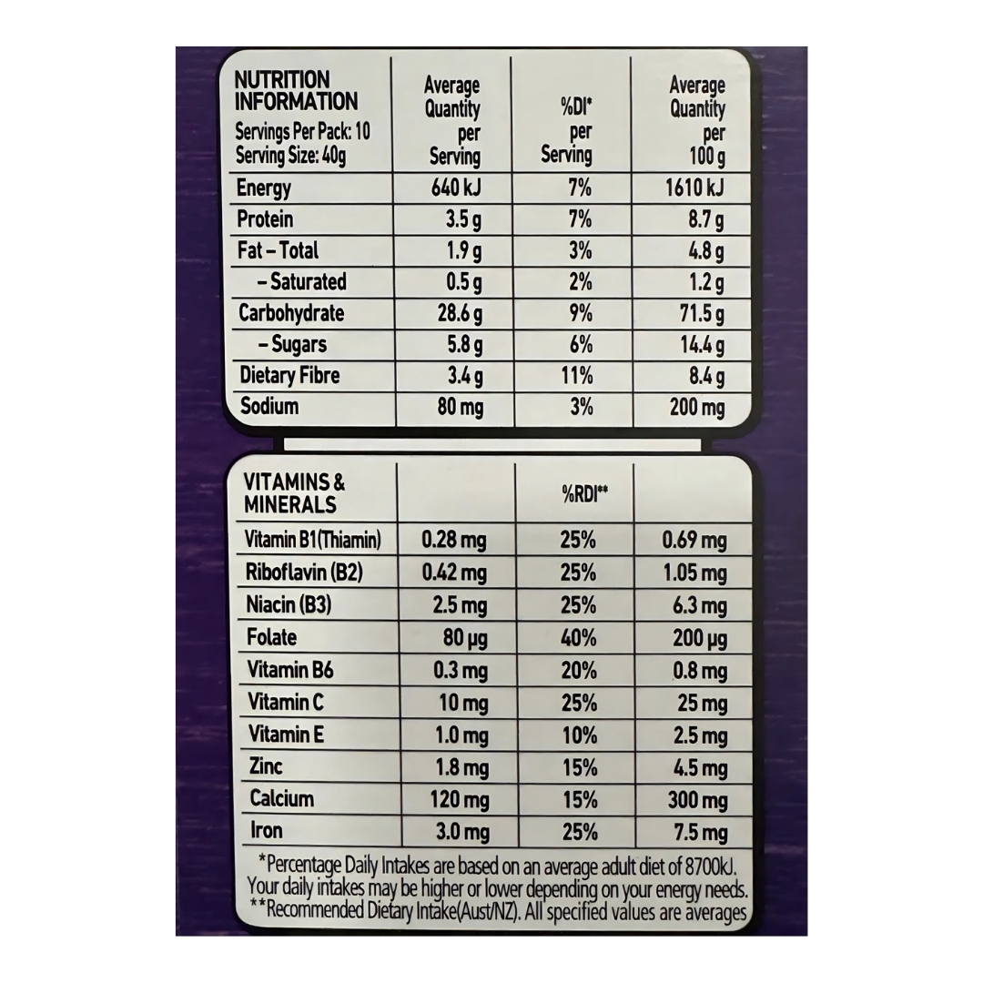 Plus Iron Nutty Clusters & Cashews 3
