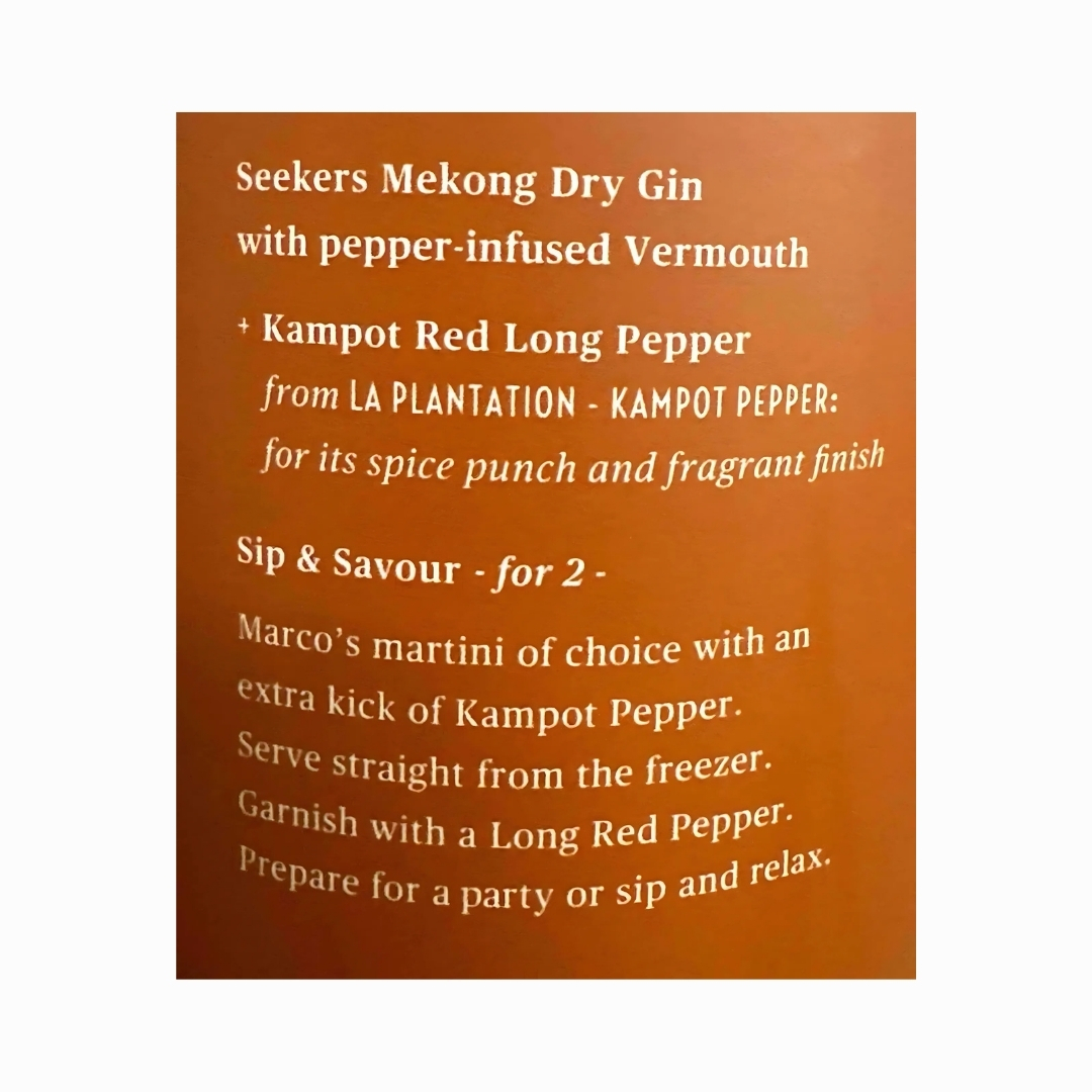 Long Pepper Martini 2
