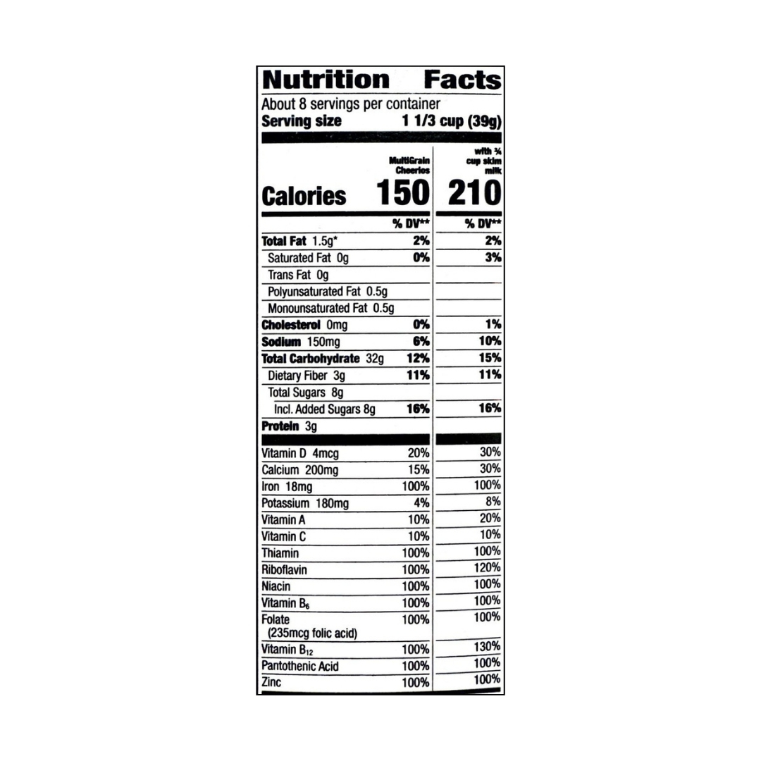 Gluten Free Multi Grain Cheerios 3
