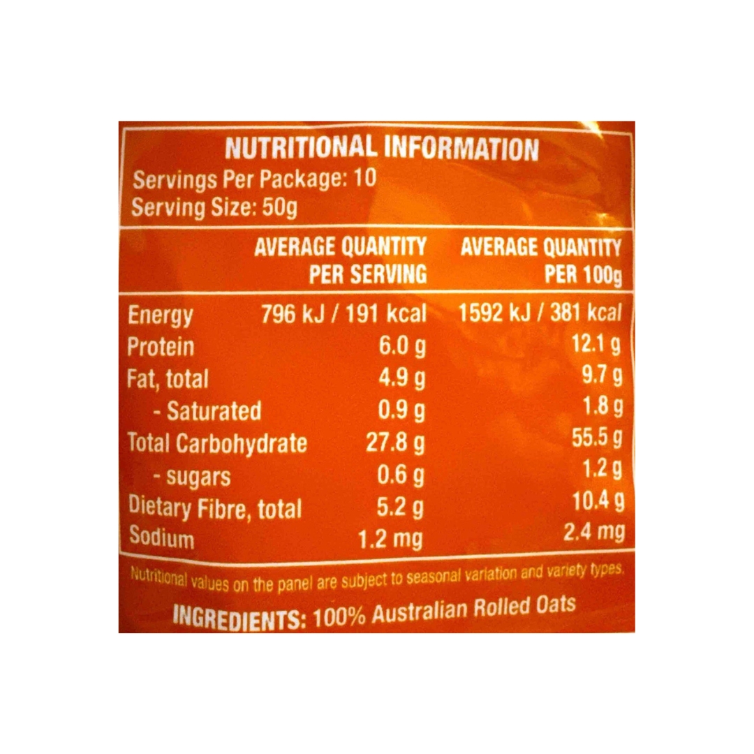 Rolled Oats Low Sugar Cereal 2