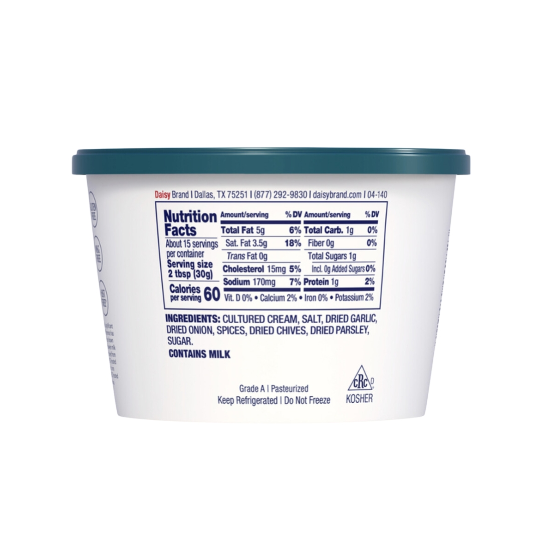 Sour Cream Creamy Ranch Dip - Daisy 2