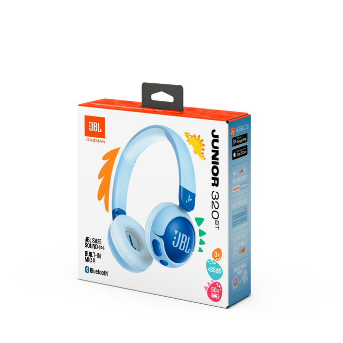 Junior 320 Bluetooth - White & Blue 2