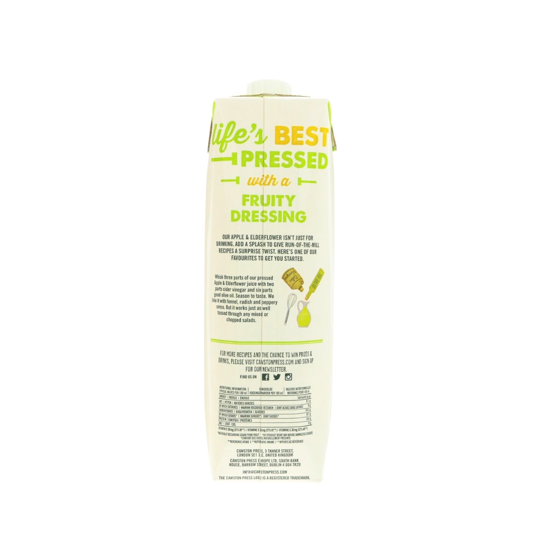Apple & Elderflower Juice - Cawston 2