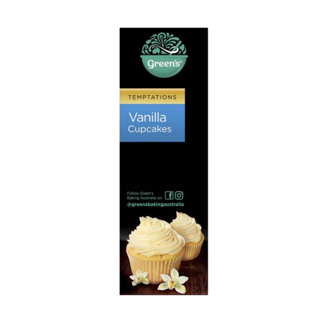 Temptations Vanilla Cupcake - Green's 2