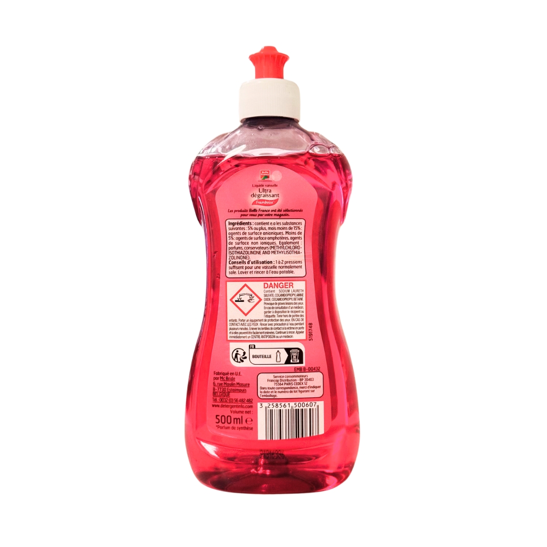 Ultra Degreasing Dishwash Liquid Raspberry 2