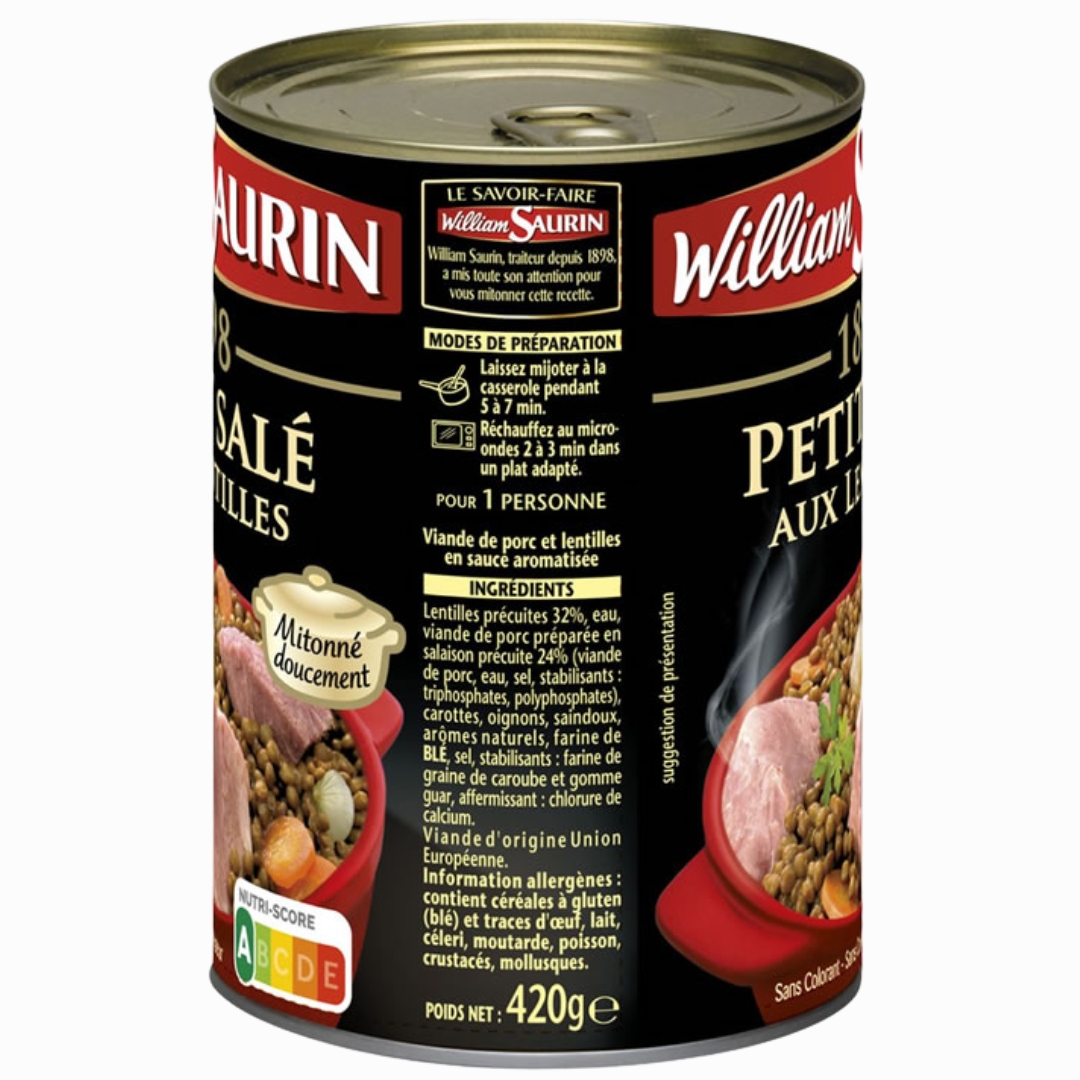 Salted Pork with Lentil 2