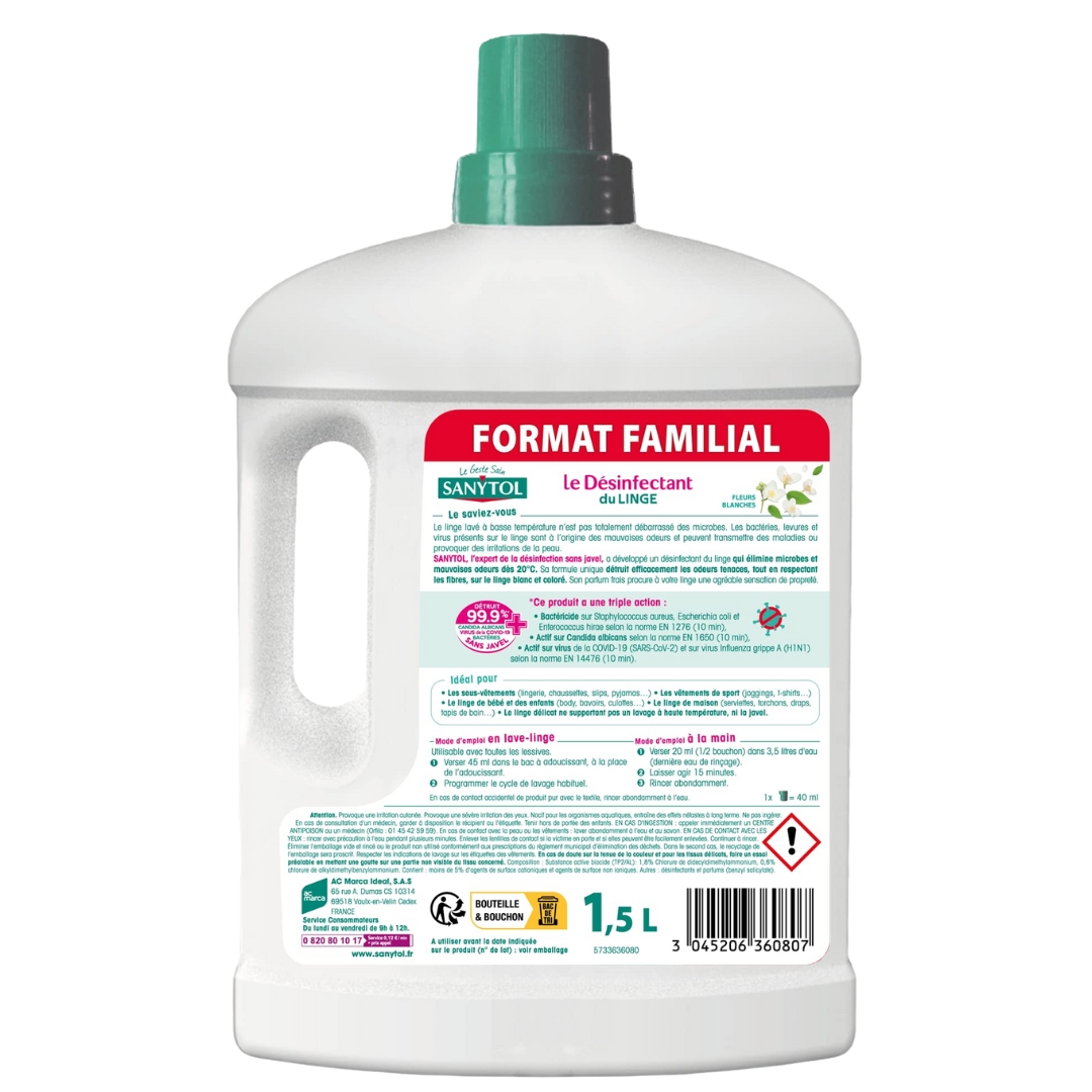 White Flowers Laundry Disinfectant 2