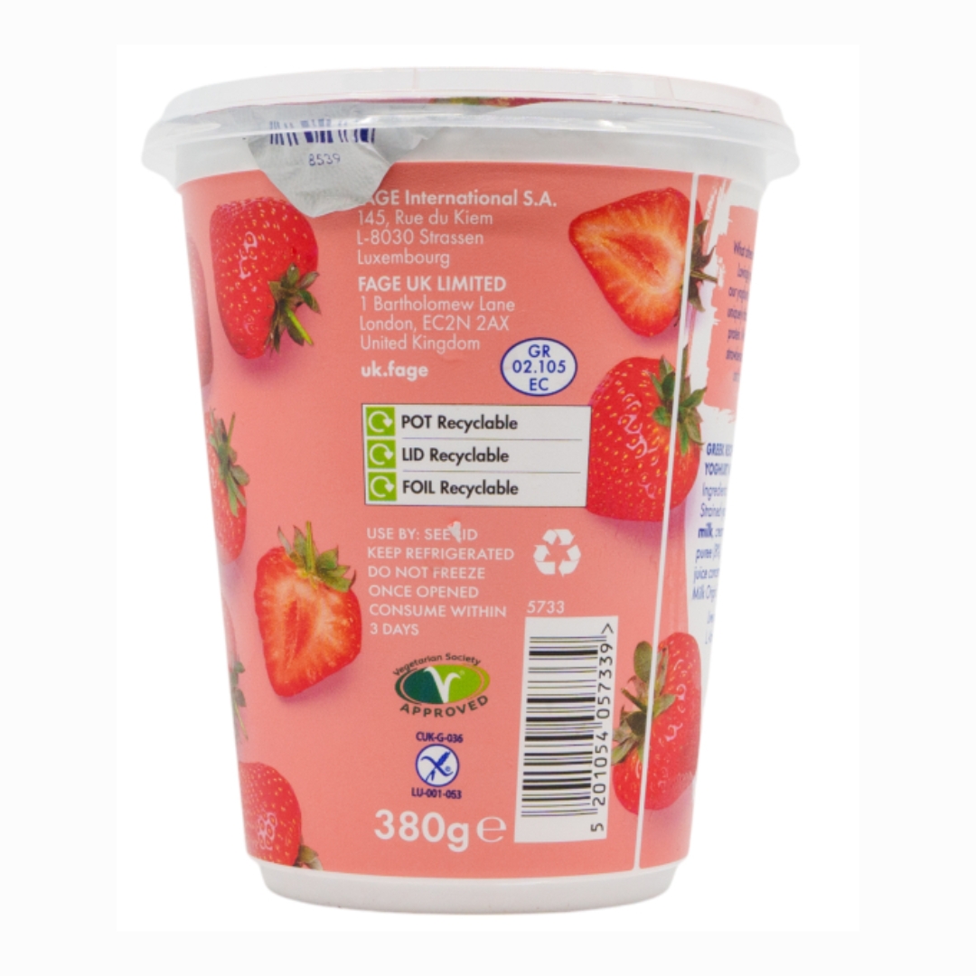 Fruits Strawberry Thick & Smooth Yogurt 2