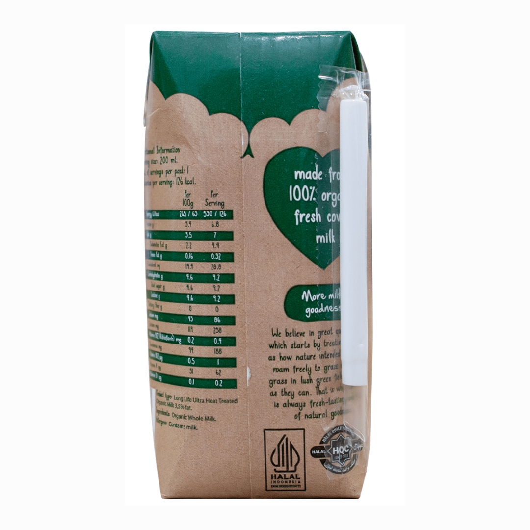 Organic Uht Milk 3.5% Full Cream 2