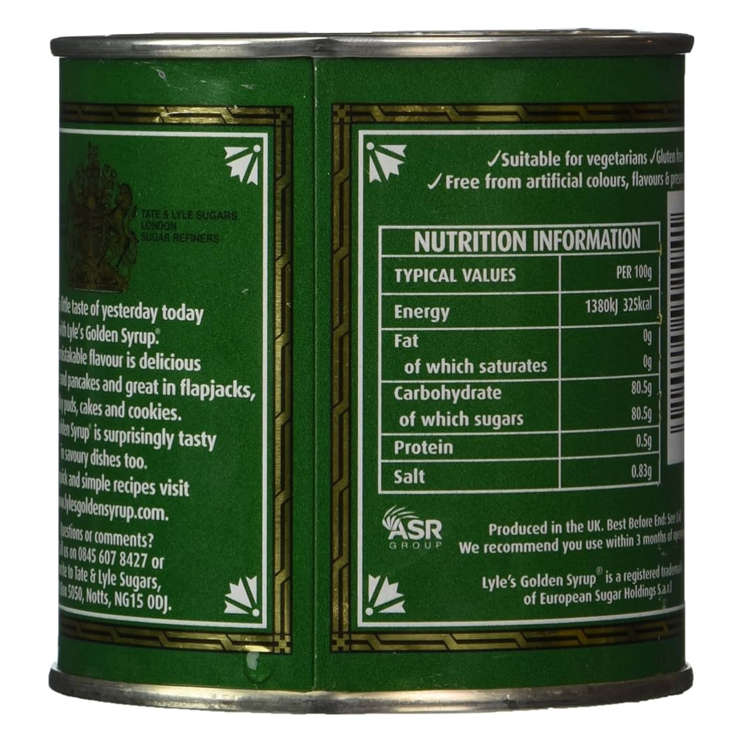 Partially Inverted Refiners Syrup - Lyle's Golden Syrub 2