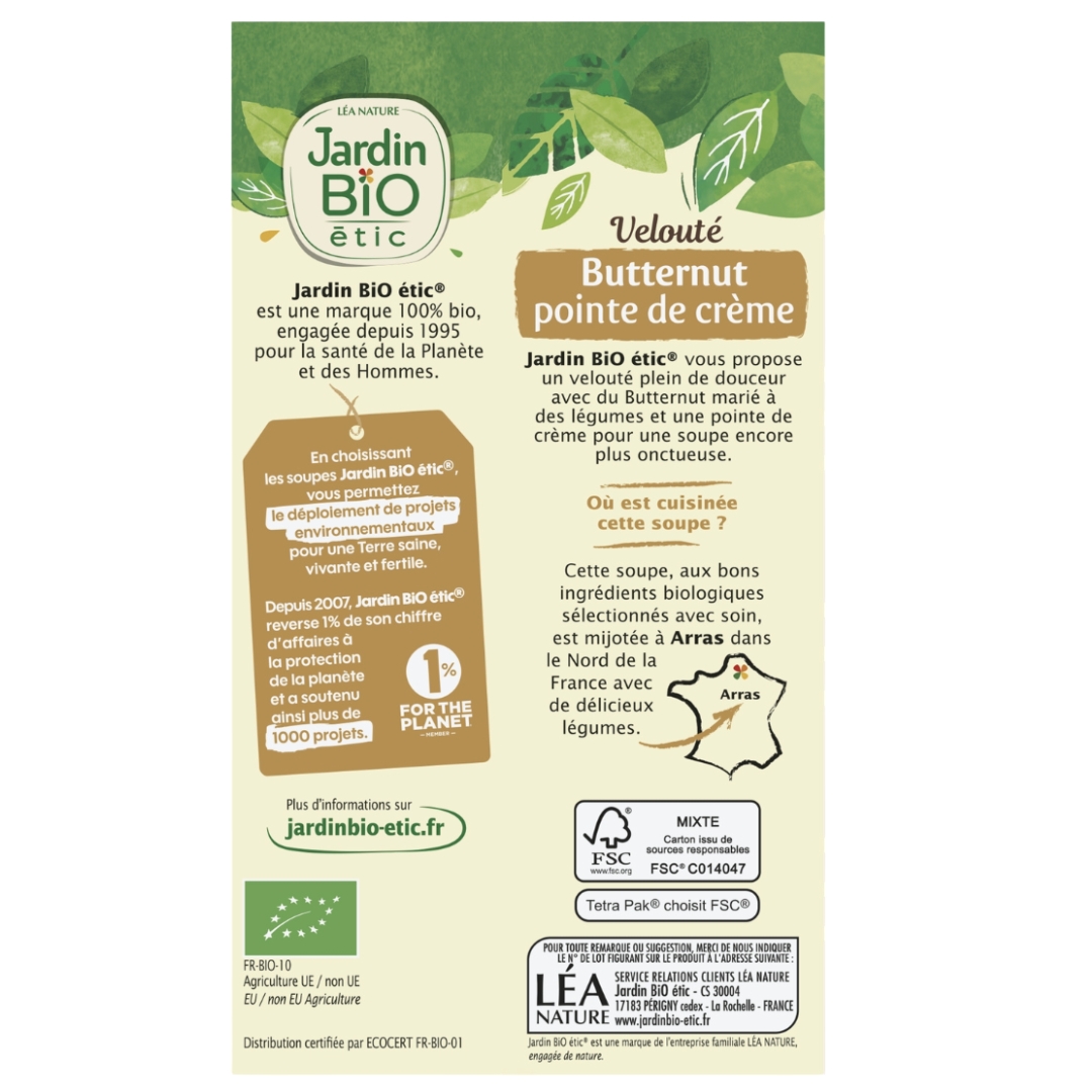 Organic Butternut Cream Soup 2