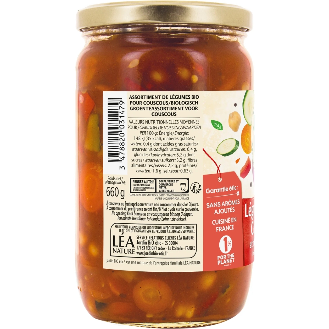 Veggies for Couscous - Jardin Bio 2