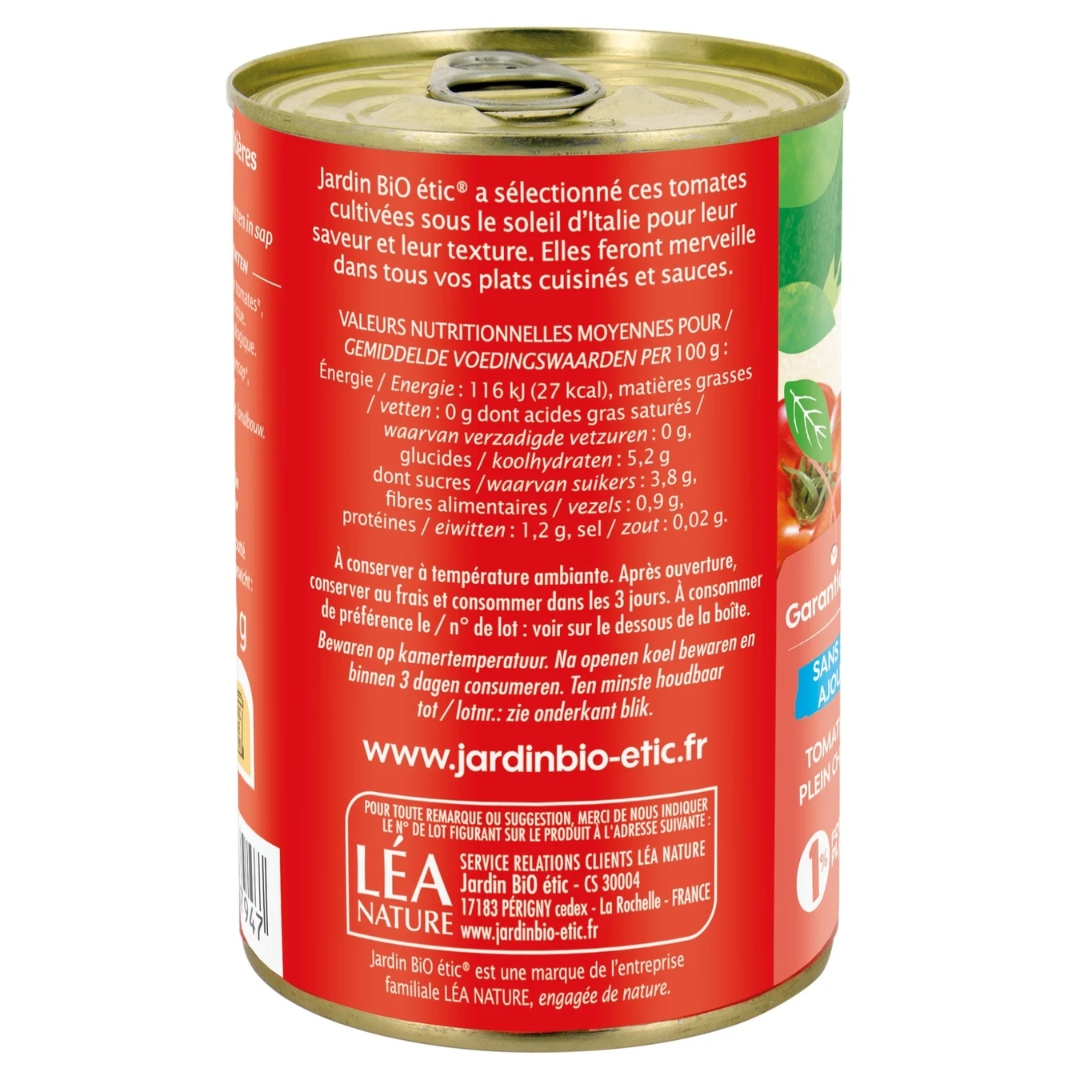 Organic Whole Peeled Tomatoes 2