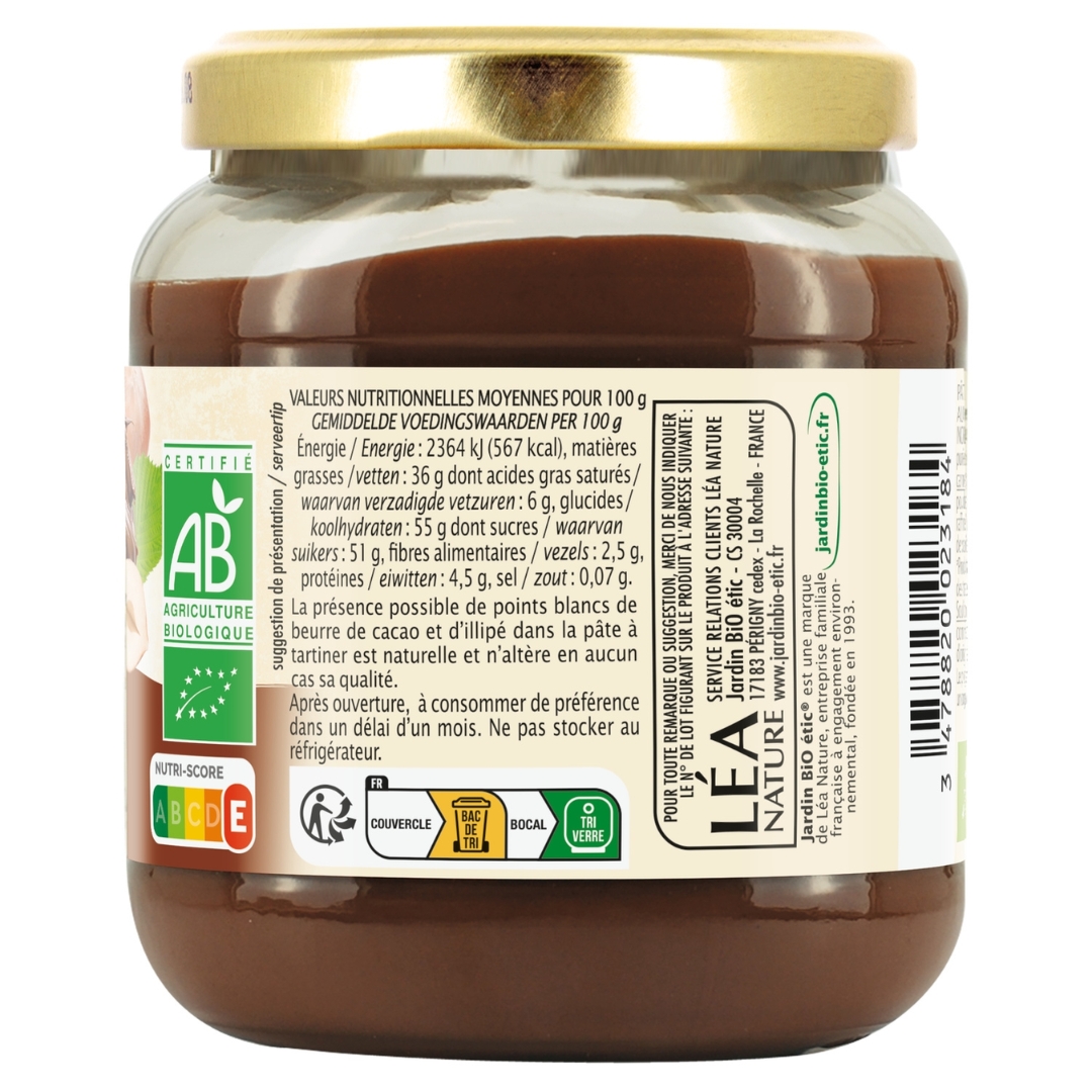 Organic Hazelnut Chocolate Spread 3