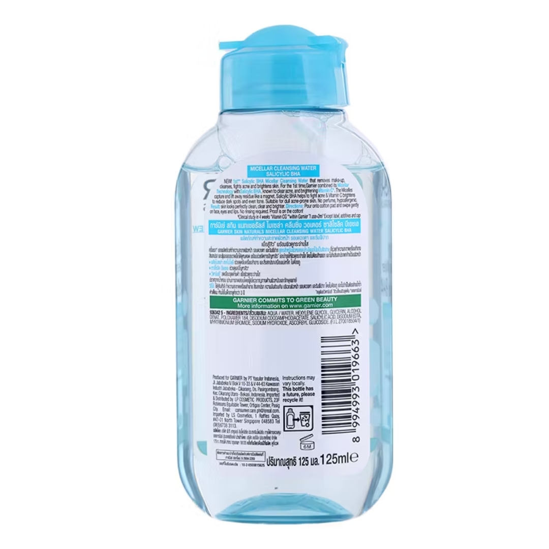Micellar Cleansing Water Salicylic BHA 2
