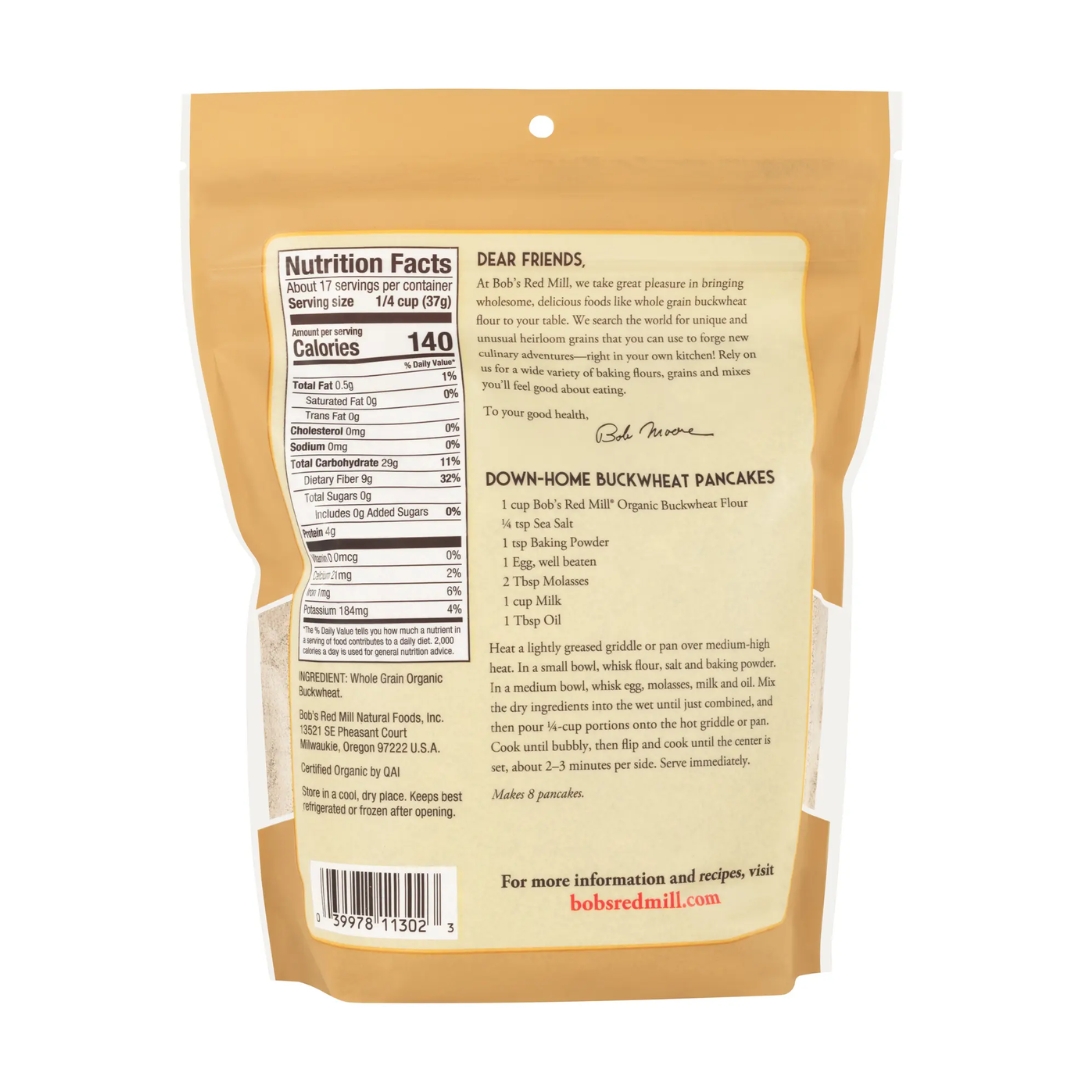Organic Buckwheat Flour 2