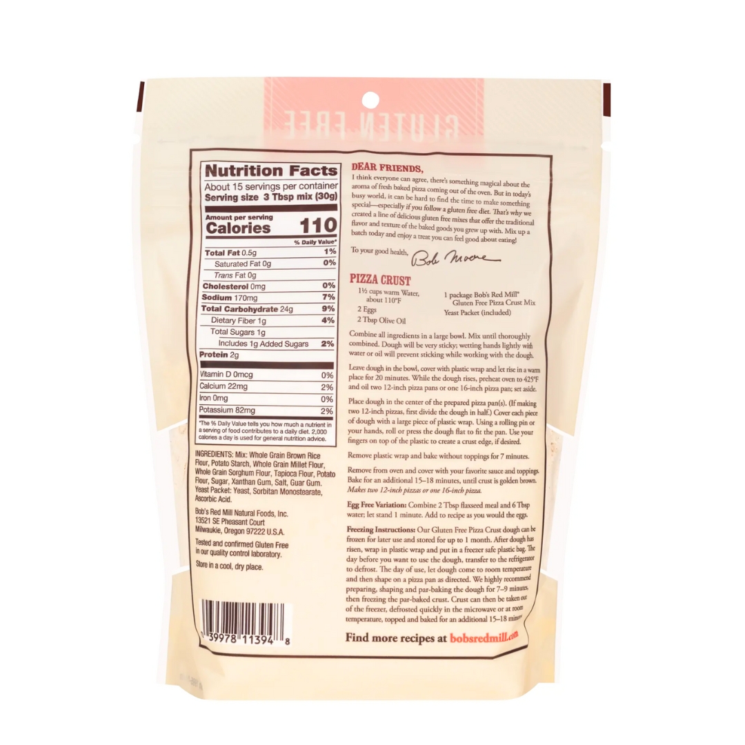 Gluten Free Pizza Crust Mix - Bob's Red Mill 2