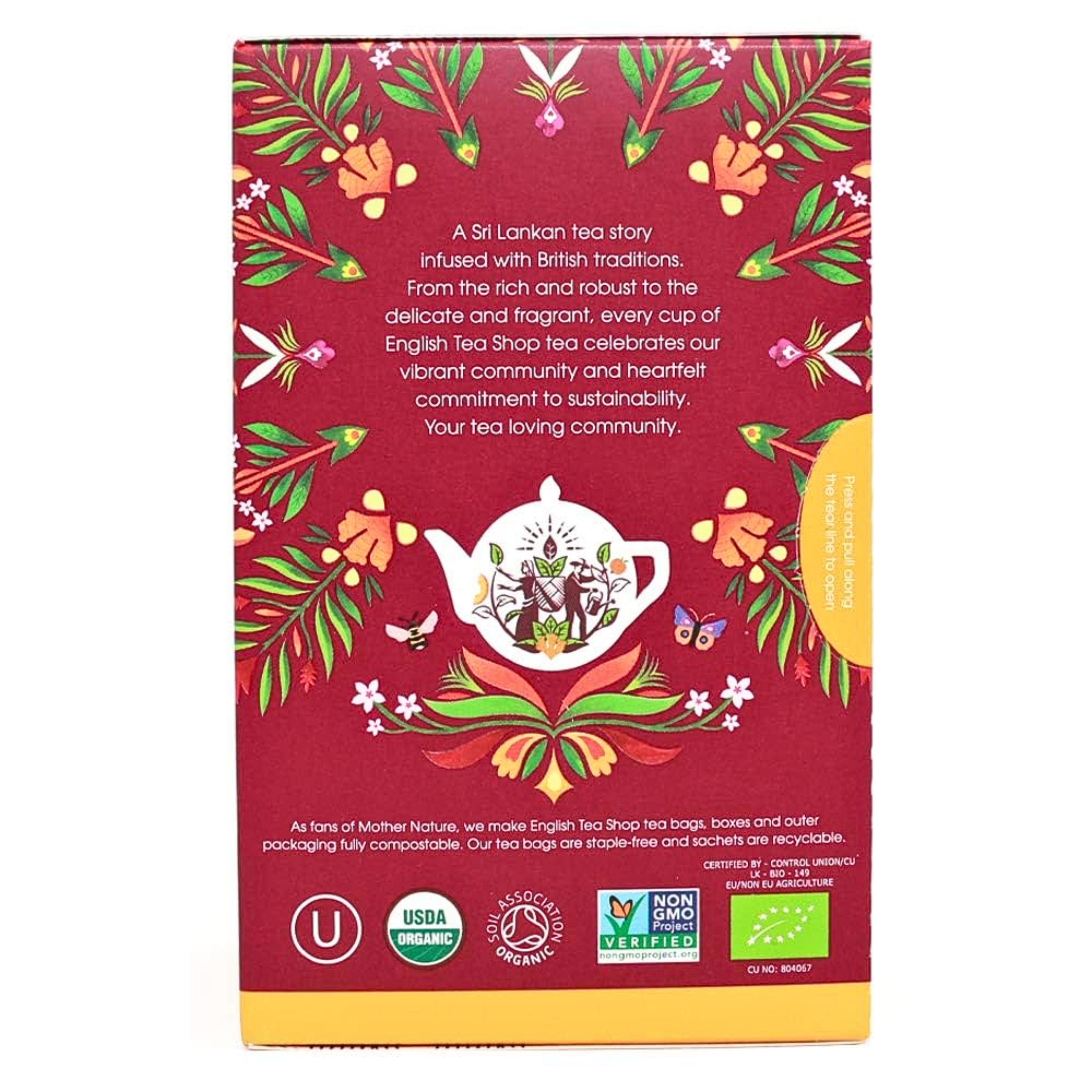 Black Tea & Ginger with Peach - English Tea Shop 2
