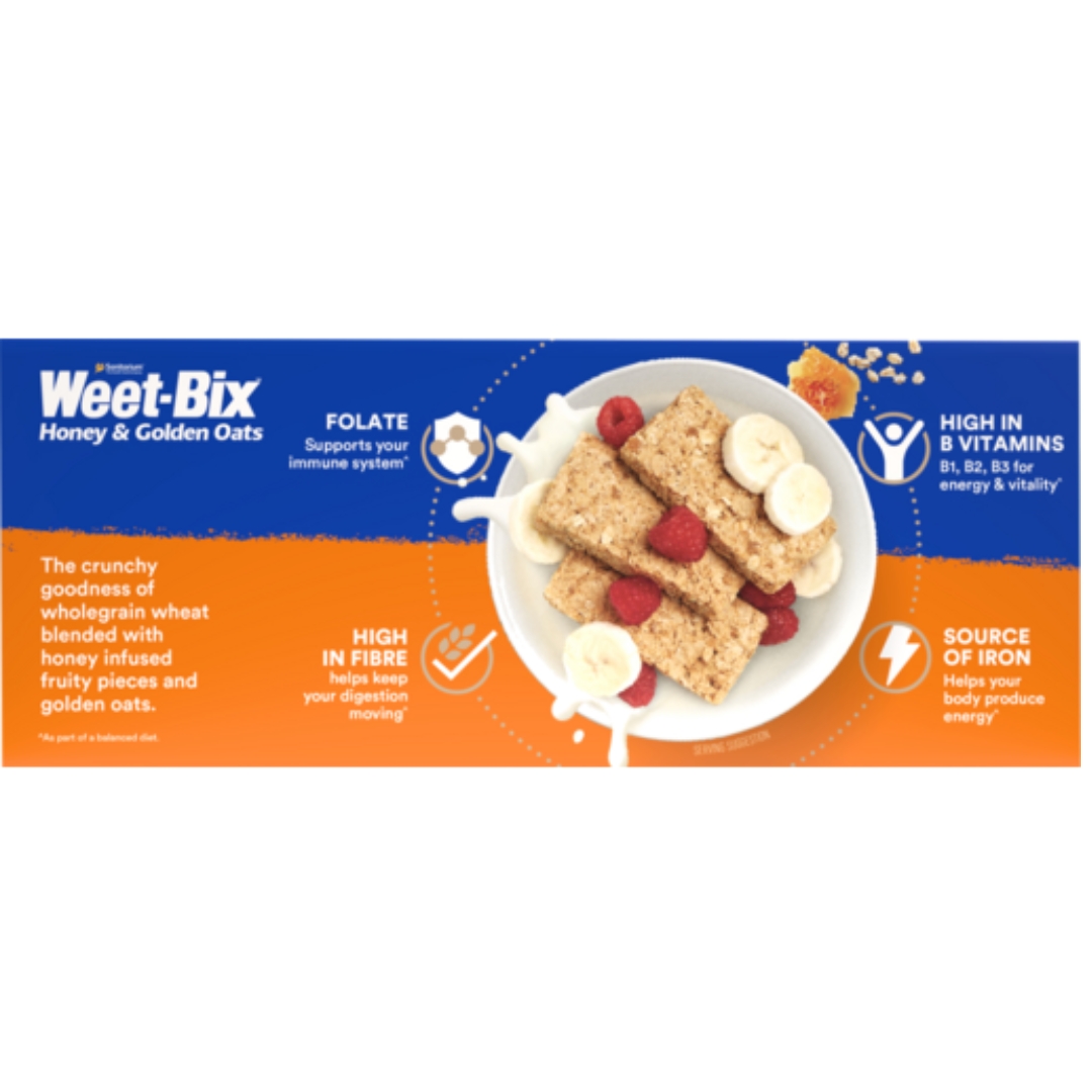 Honey & Golden Oats - Weet-Bix 2