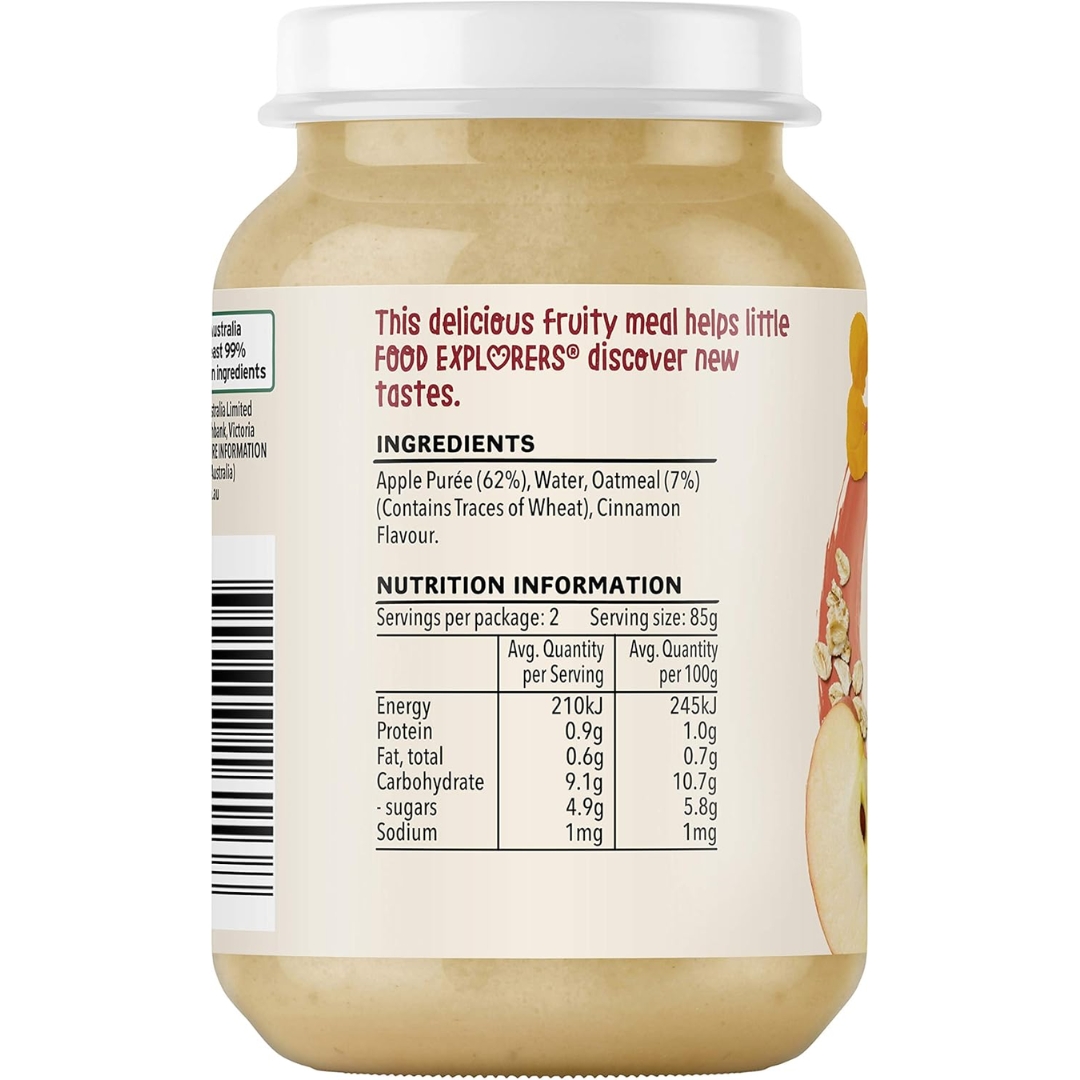 Baby Mashed Jar from 6 Months Plus, Apple & Oatmeal 2